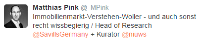 30 Vordenker der Immobilienbranche auf Twitter matthiaspink