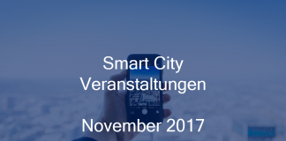 Smart City Events Germany Deutschland Veranstaltungen Berlin Hamburg München November 2017