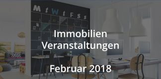 immobilien Veranstaltungen Real Estate Events Februar 2018