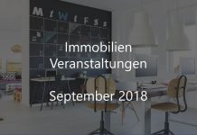 Immobilien Events September 2018 Veranstaltung