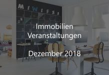Immobilienwirtschaft Veranstaltungen Dezember 2018 Real Estate Event Deutschland Berlin Hamburg München Frankfurt