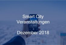 Smart City Veranstaltungen Dezember 2018
