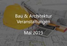 Bauwirtschaft Mai 2019 Veranstaltungen