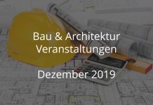 Bauwirtschaft Dezember 2019 Veranstaltungen Events Architektur