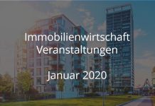 Immobilienwirtschaft Events Januar 2020