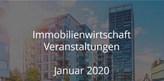 Immobilienwirtschaft Events Januar 2020