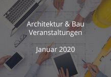 Baubranche Veranstaltungen Januar 2020