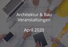 Bauwirtschaft Events April 2020