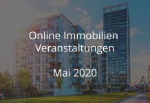 Online Immobilien Veranstaltungen Mai 2020 Online Immobilien Veranstaltungen Mai 2020